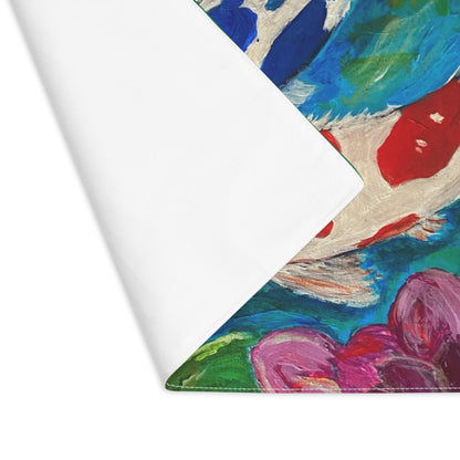 Cotton Placemat - Koi Pond