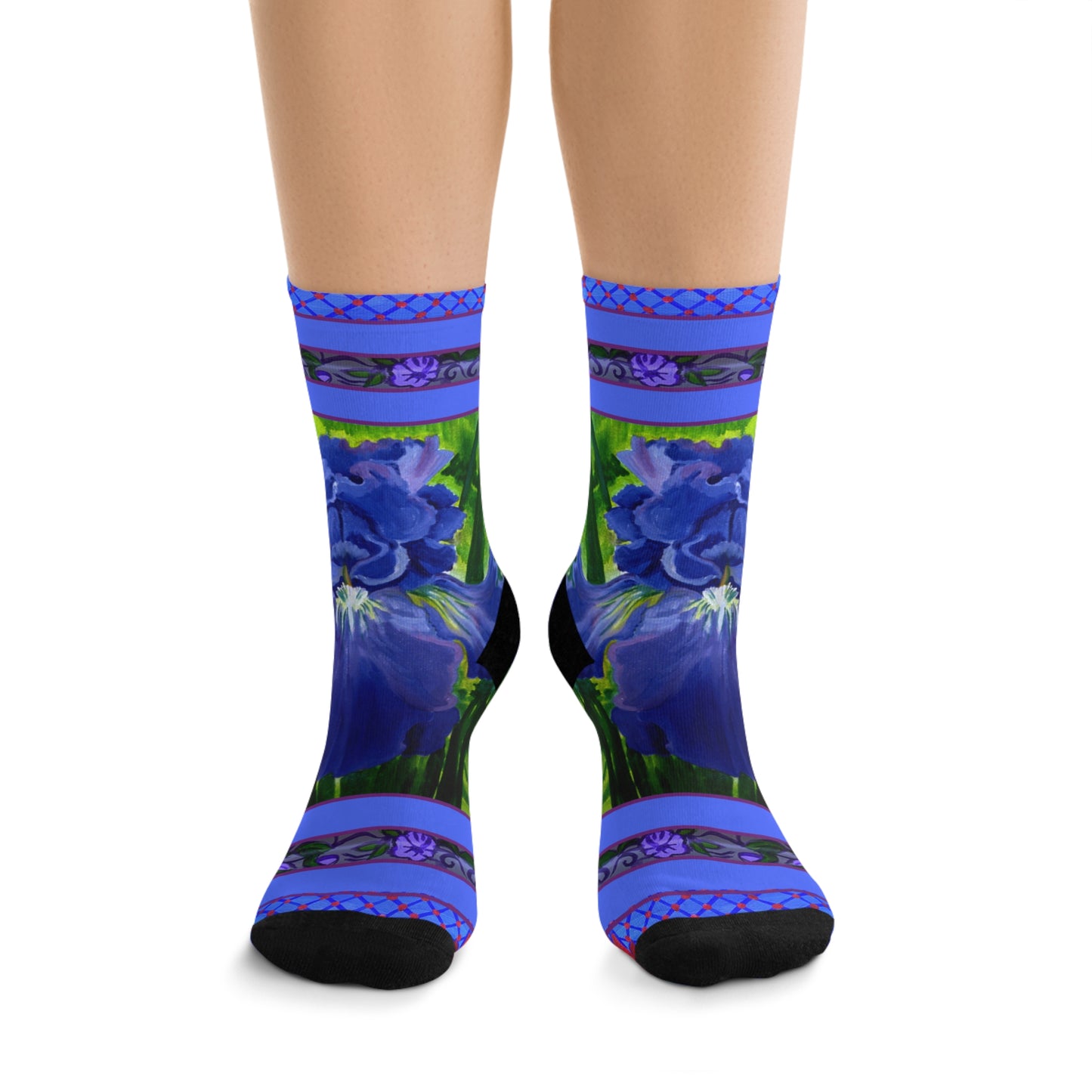 Eco-Friendly Socks - Purple Iris