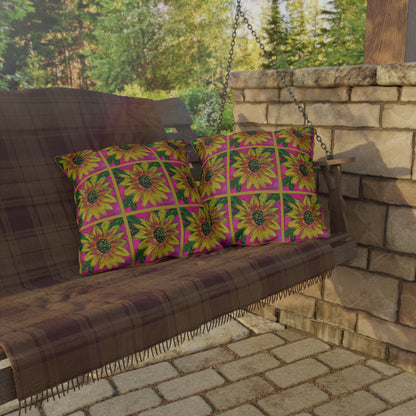 Outdoor Pillows - Sassy Sunflower