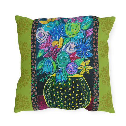 Outdoor Pillows - Spring Green