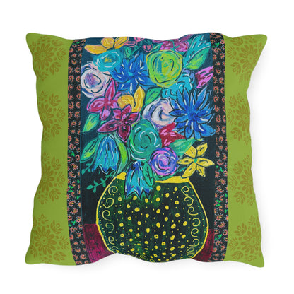 Outdoor Pillows - Spring Green