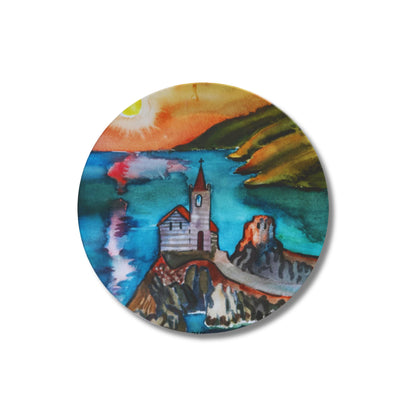Party Plates  - Landscapes by Pilar, Set of 4