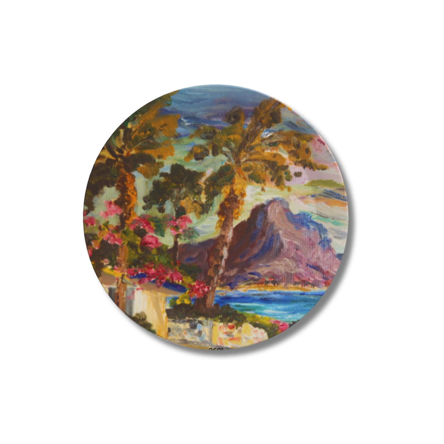 Party Plates  - Landscapes by Pilar, Set of 4