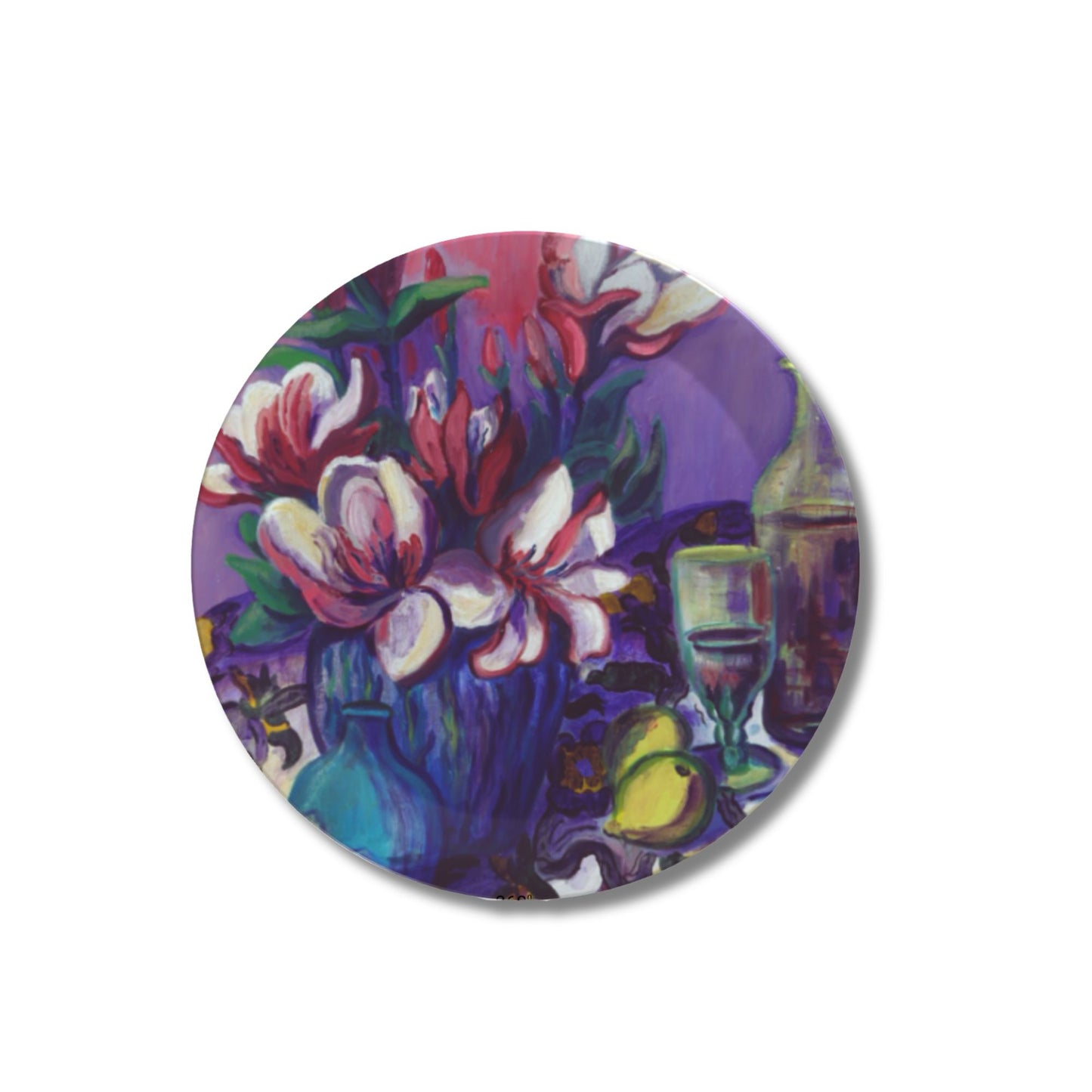Party Plates  - "Flowers" by Pilar, Set of 4