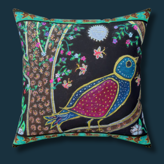 Decorative Pillow - Pajaro y Luna