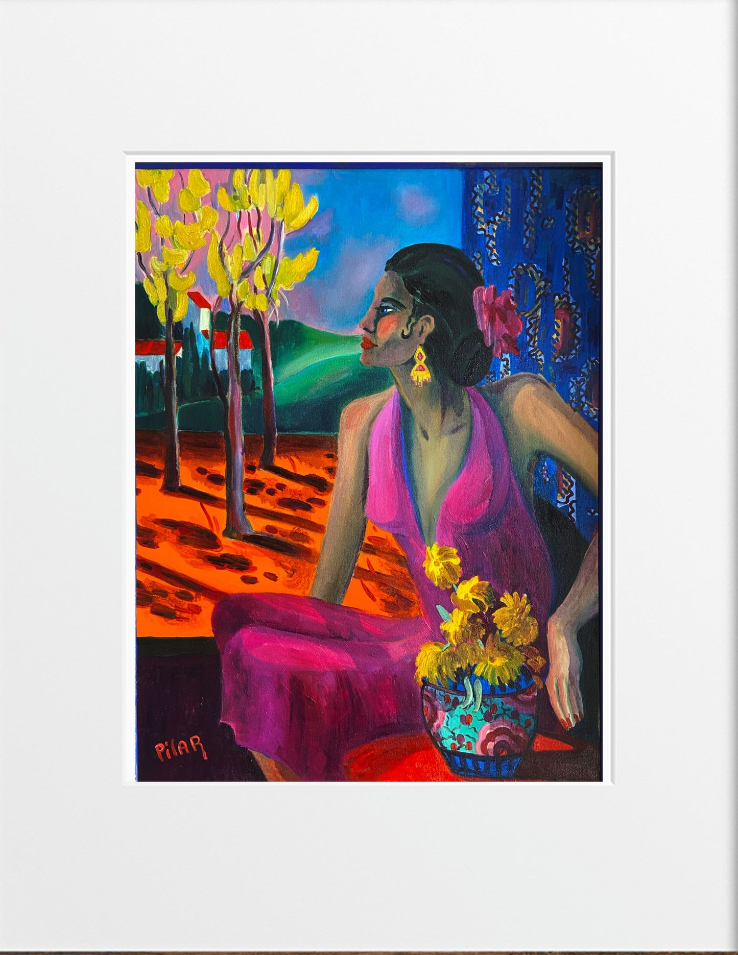 Tarde Soleada, Pilar Pobil