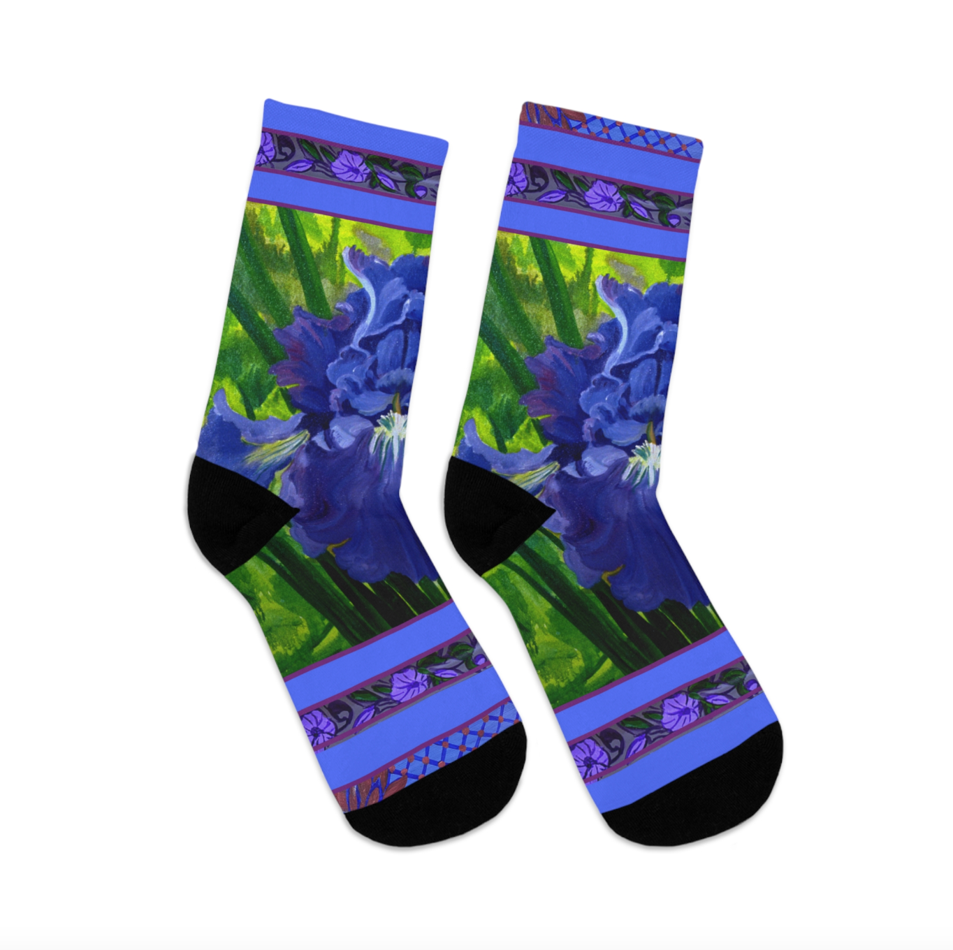 Crew Socks - Purple Iris