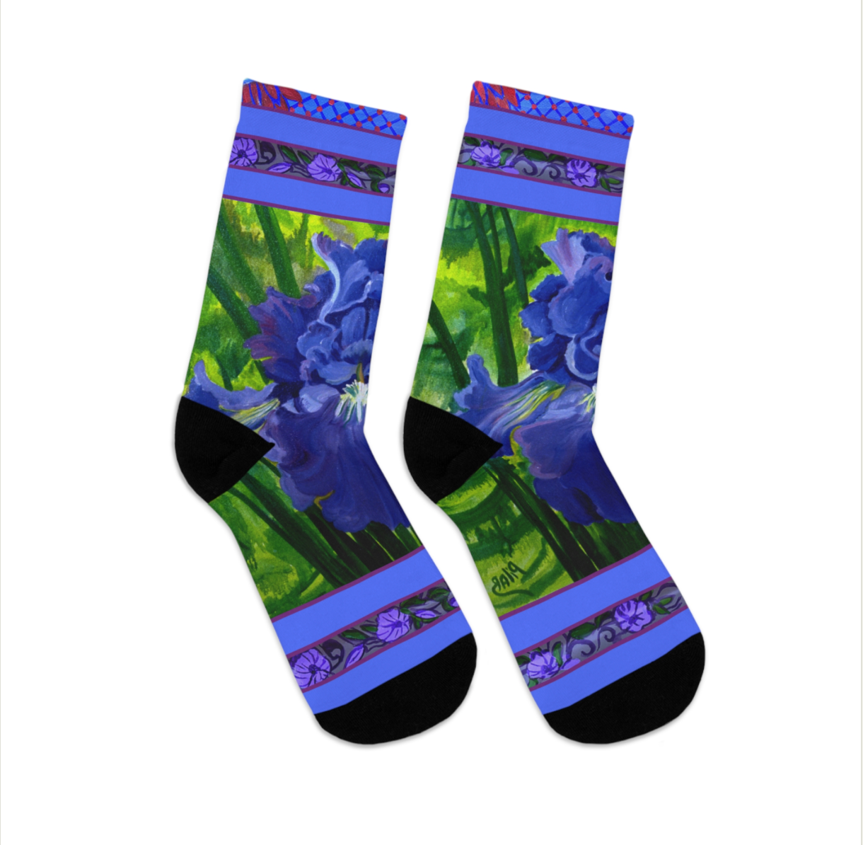 Eco-Friendly Socks - Purple Iris