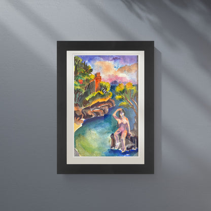 Fine Art Print - The Bather,  Pilar Pobil