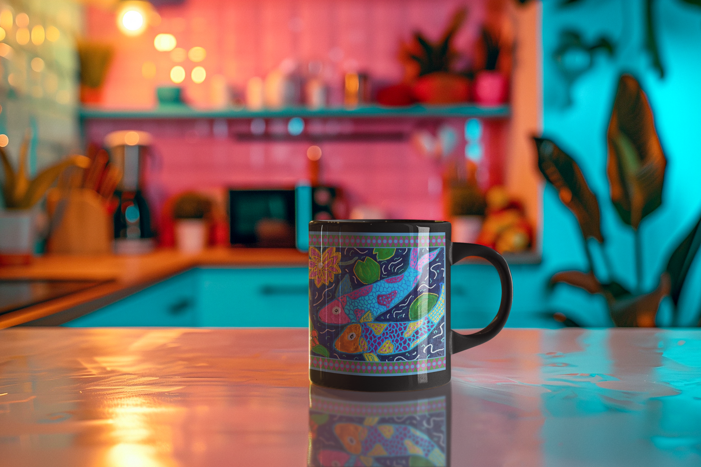 Ceramic Mug - Bioluminescence  (11oz, 15oz)