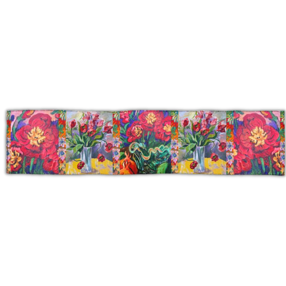 Scarf "Bright Poppies"