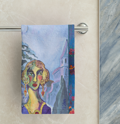 Cotton Tea Towel - Eloise