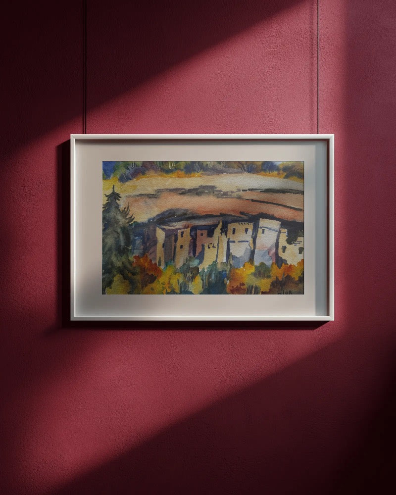 Fine Art Print - Casas de Adobe