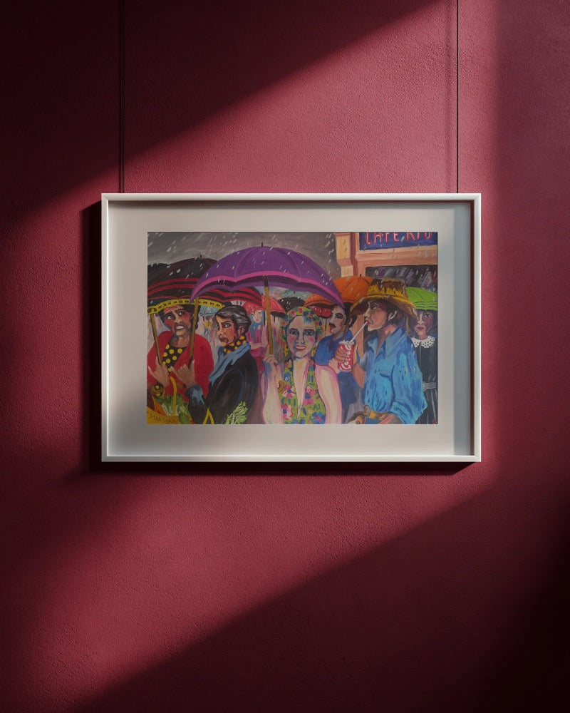 Fine Art Print - Cafe Rio, Pilar Pobil