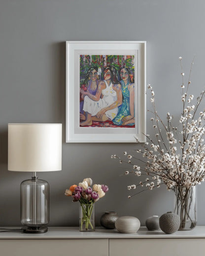 Fine Art Print - Tres Hermanas, Pilar Pobil
