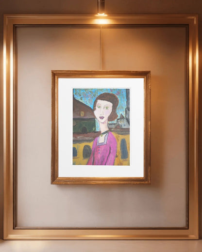 Fine Art Print - "Village Girl" by Monica Pasqual