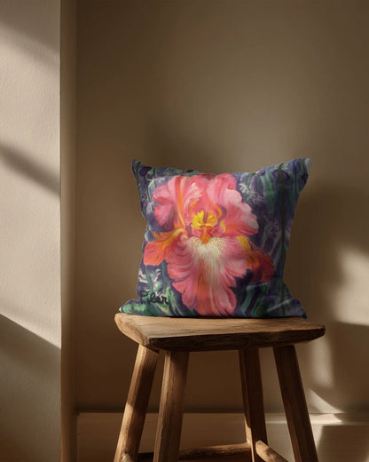 Decorative Pillow - Pink Iris