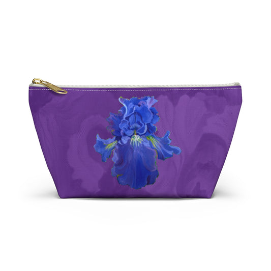 Perfect Pouch "Iris on Purple